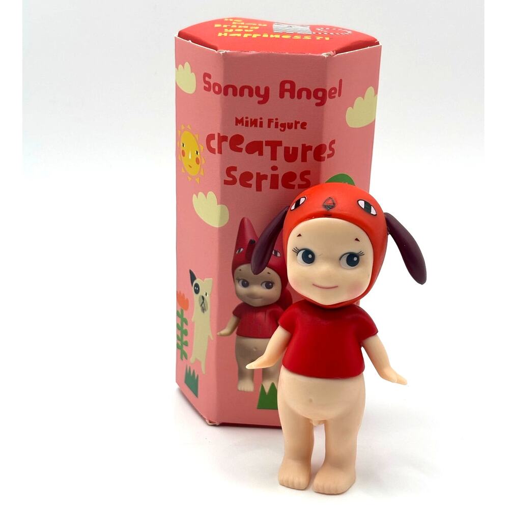 New Kewpie/Angel Mini Figure, Floppy Ear Dog, Open Blind Box Style